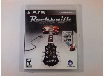Rocksmith: Authentic Guitar Games PS3 - Sony Playstation 3 Game