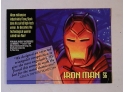 Marvel Masterpieces 1994 - 5 Trading Card Pack - Iron Man & Rhino