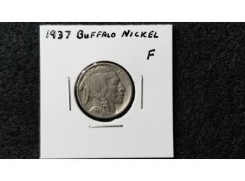 US 1937 D Buffalo Nickel