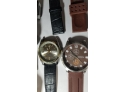 Lot Of 6 Watches - Timex, Nixon, Armitron And More