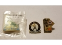 Lot Of Vintage Lapel Pins - 4 Pins Including One In Original Packaging
