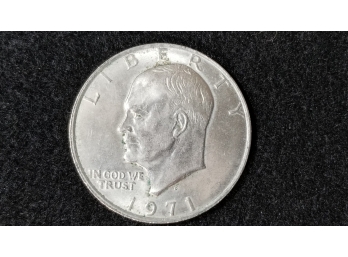 US 1971 Eisenhower Dollar - 1st Year Of Issue