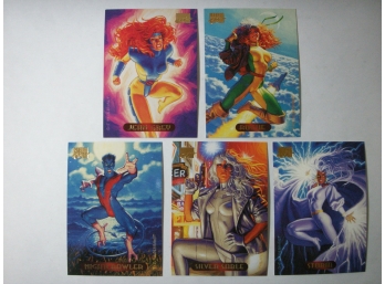 Marvel Masterpieces 1994 - 5 Trading Card Pack - Jean Grey