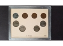 Collection Set - World War II Collection Coins - Steel Nickels, Steel Penny & Copper Shell Pennies