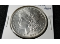 US 1896 Morgan Silver Dollar - Extremely Fine To AU