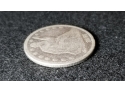 US 1877 CC Seated Liberty Half Dollar - Carson City Silver - 50 Cent Piece - Small CC