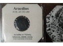 Ancient Roman Coin - Arcadius AD 383 - 408 - Certificate Of Authenticity