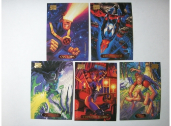 Marvel Masterpieces 1994 - 5 Trading Card Pack - Cyclops