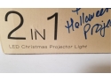 AGPTEK 2 In 1 Holiday Light Projector - Christmas And Halloween Lights - In Original Box