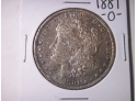 US 1881 O Morgan Silver Dollar Coin