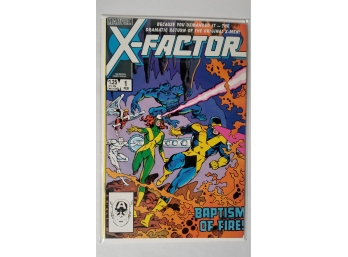 #1 Issue! - X-Factor #1 - First Appearance Of X-Factor - Original X-men On A New Team - Marvel Comics 1986