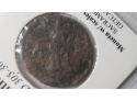 Ancient Roman Coin - Constantius I - 305 - 306 AD - Certificate Of Authenticity