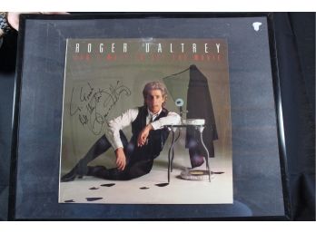 Roger Daltrey 'Cant Wait To See The Movie' Autographed Vinyl Record - Item #069