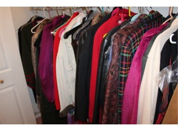 Closet Lot - Mixed Items - Coats, Shoes, Cleaning Supplies, Hats AND MORE!! Item# 121
