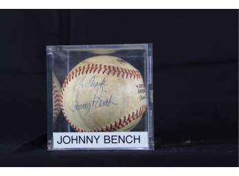 Johnny Bench Autographed Baseball - Item #022