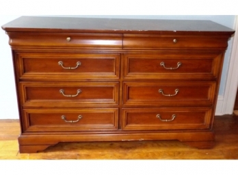 Vintage Victorian Reproduction Eight Drawer Dresser By “Lexington Chez Michelle”- -9