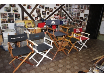 5 Movie Set Directors Chairs - Item #120