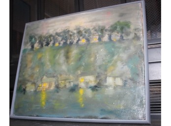 Oil On Canvus - Unknown Artist - Good Condition!! - Item #151