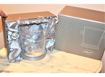 ARTLAND PRESSCOTT COLLECTION Crystal Frost Ice Bucket - NEW IN ORIGINAL BOX!! Item #041 LVRM
