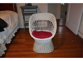 Vintage Wicker Chair - Good Condition!! Item #81