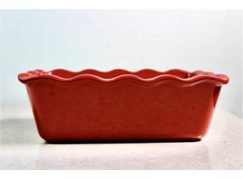 EMILE HENRY Bread Pan - Oven Four - Red - Ceramic - #61.64 - AMAZING CRAFTSMANSHIP!! - Item#82