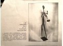 Vintage Luiz Coelho L115 Mason Rustic Sculpture - Made W/ Engine Parts - AUCTION RESULTS!! BSMT Item #94
