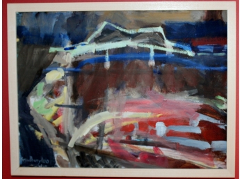 Bradbery Framed Artwork - Piermont Local Artist - Watercolor - Good Condition!! - Item #136