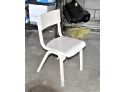 Mid Century Modern & Whicker Chair - Mid Century Modern Chair Painted - Lot Of 2!! GARAGE Item #221