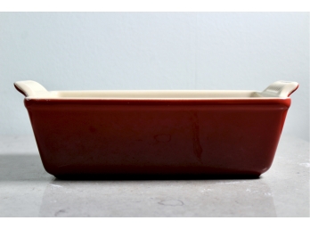LE CREUSET Loaf Dish - Cerise - Ceramic - #17.04 - AMAZING CRAFTSMANSHIP!! - Item#102