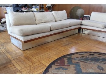 Mid Century Modern Couch W/Two Low Tables! Great Condition - Item #14