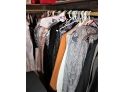 2 Racks Of Women's Vintage Clothing Lot - Assorted Sizes - Wedding Dresses, Skirts & MORE!! BSMT Item #190