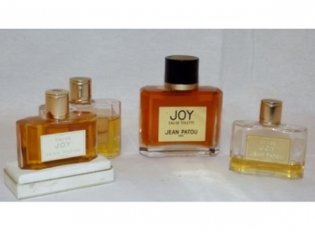 Vintage Perfumes Of JOY By Jean Patou (2 New - 2 Opened)-33