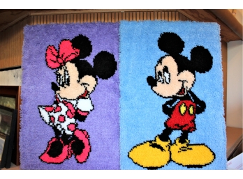Crochet Minnie & Mickey Mouse - Wall Art!! BSMT Item #207