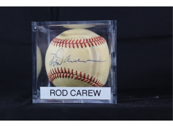 Rod Carew Autographed Baseball - Item #027