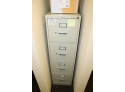 Lot Of 2 Hon Filing Cabinets W/ 4 Drawers!! BSMT Item #82