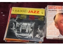 Mixed Lot Of Vintage Jazz Vinyl Records - Frank Sinatra, Louis Armstrong, D&m AND MORE!! Item# 112