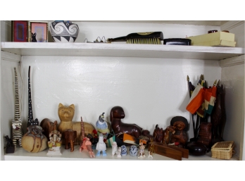 Assorted Shelf Lot Of Decorative Items - MIXED ITEMS!! Items #126