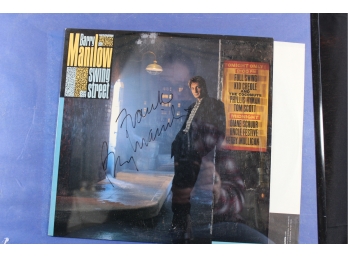 Barry Manilow 'Sweet Sheet' Autographed Vinyl Record - Item #070