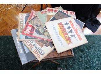 Beatles  Vinyl Records- Lot Of 9 - Item #099
