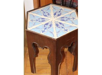 Vintage Art Deco Tile Top Table! Good Condition - Item #138