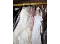 2 Racks Of Women's Vintage Clothing Lot - Assorted Sizes - Wedding Dresses, Skirts & MORE!! BSMT Item #190