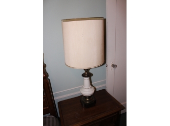 Two Vintage Porcelain & Brass Lamps - Item #144