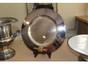 Mixed Lot Of Silver Plated Plates, Ice Bucket & Sienna Connection Cake Platter! - Item #144 BSMT