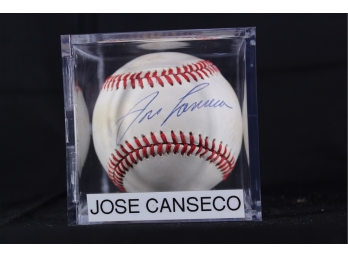 Jose Conseco Autographed Baseball - Item #042