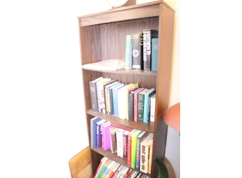 VIntage Wooden Shelf W/Assorted Books - Item #073
