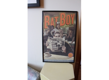 Bat Boy The Musical Poster - Signed! Good Condition - Item #52