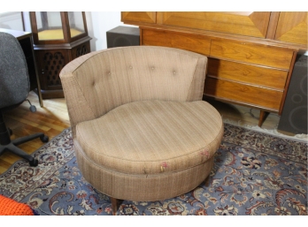 Retro Midcentury Round Chair