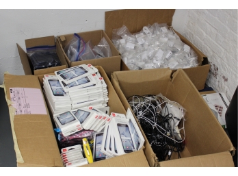 Mixed Lot Of Electronic Gadgets - Phone Chargers, Cellphone Covers, USB Cables AND MORE! - Great Used Condition - Item #081