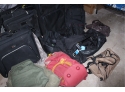 Huge Lot Of Luggage, Duffle Bags, Nap Sacks & Suitcases!! GAR Item #67