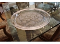 Lalique Crystal Serving Platter - Signed!! Item #43